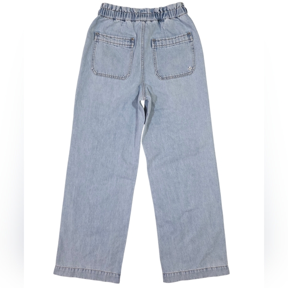 MAREA By Liz Joy Paper Bag Light Blue Denim With Drawstring Size XXS NWT - Picture 2 of 9